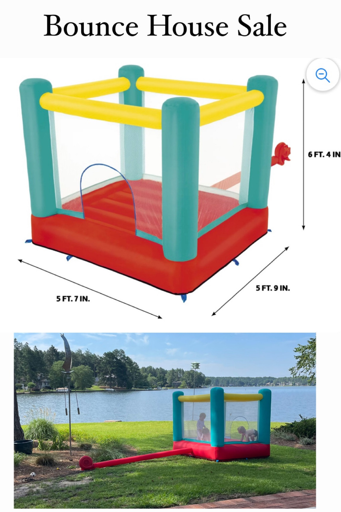 We’ve had this bounce house for two months and the kids use it several times a week! It’s been great for rainy days, play dates, and end of the day energy burning. It’s on major sale this weekend!

#LTKSale #LTKkids #LTKfamily