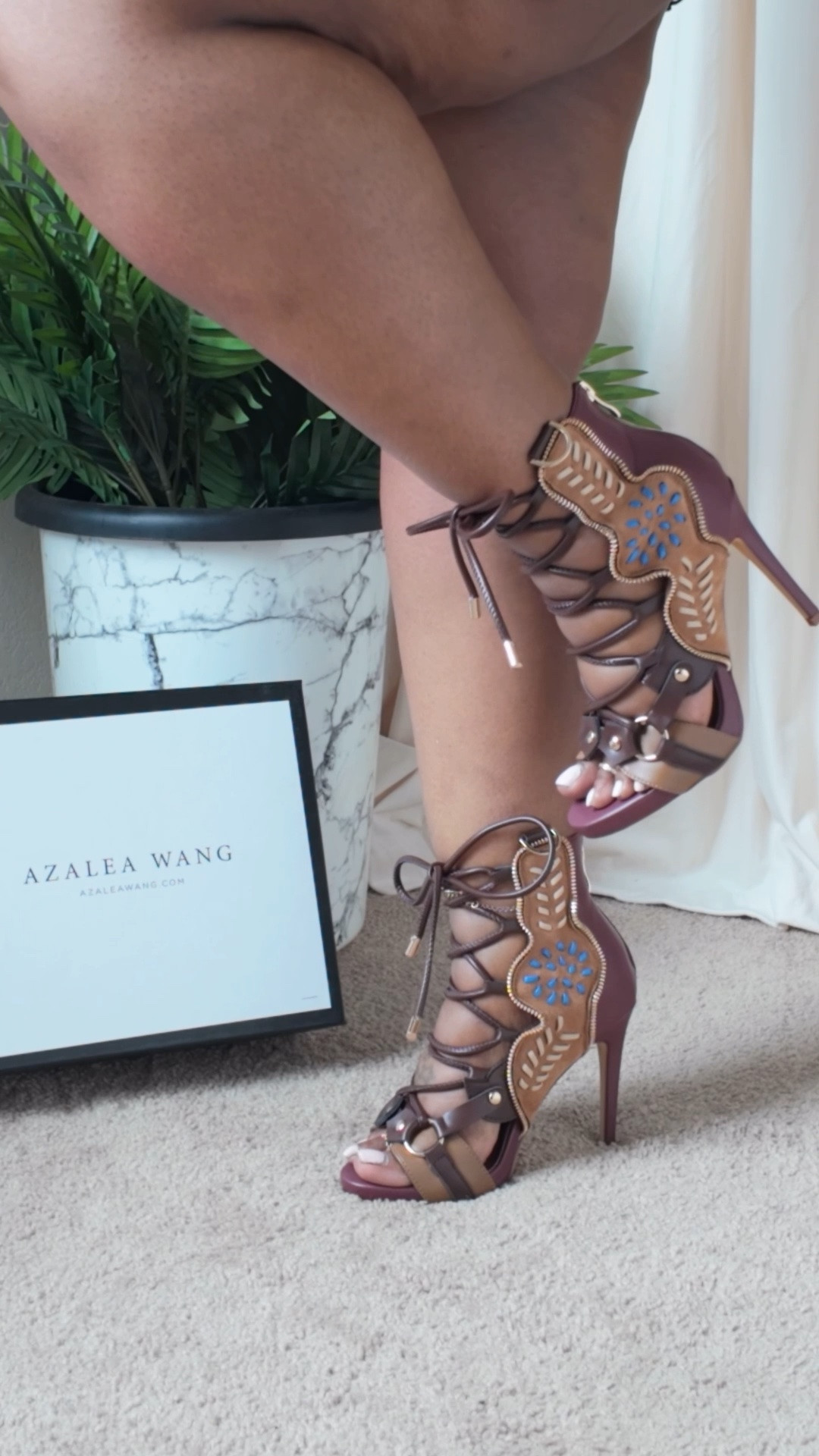 Boho Chic Gladiator Heels 👏🏾