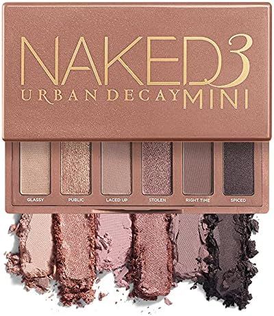 Urban Decay Naked3 Mini Eyeshadow Palette - Pigmented Eye Makeup Palette For On the Go - Ultra Bl... | Amazon (US)