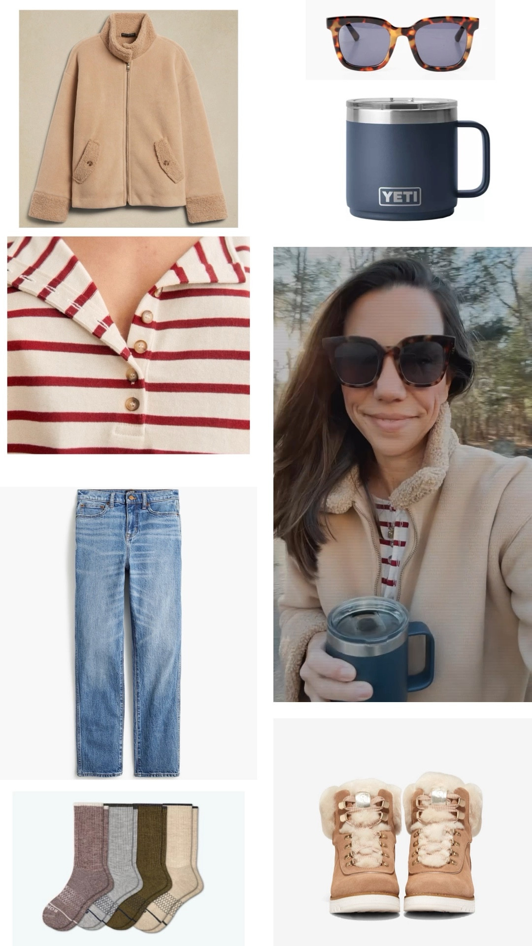 sunrise sherpa & stripes

#LTKSeasonal #LTKover40 #LTKstyletip