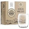 Unbreakable Stemless Plastic Wine Glasses: Shatterproof Tritan Cups, Ideal for Indoor and Outdoor... | Amazon (US)