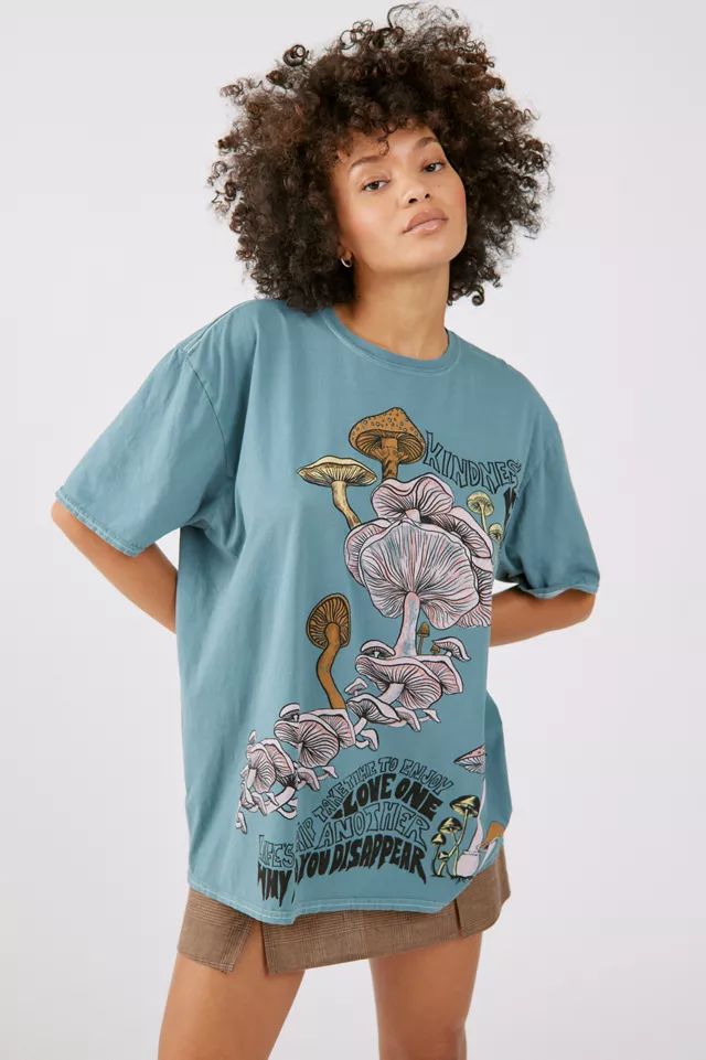 Project Social T Mushroom T-Shirt Dress | Urban Outfitters (US and RoW)