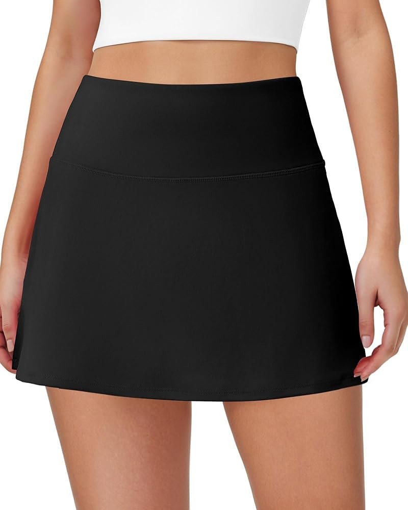 Skorts for Women Tennis Golf Skirt with Pockets Shorts High Waisted A Line Mini Skirts Athletic W... | Amazon (US)