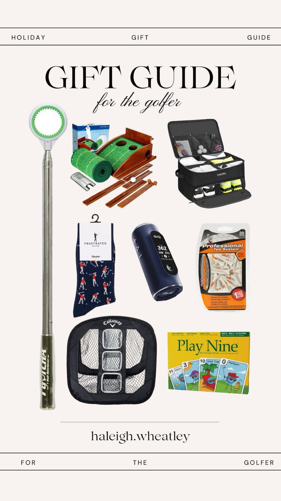 Gift Guide for the Golfer 🏌️‍♂️ 

#LTKGiftGuide #LTKCyberWeek #LTKMens