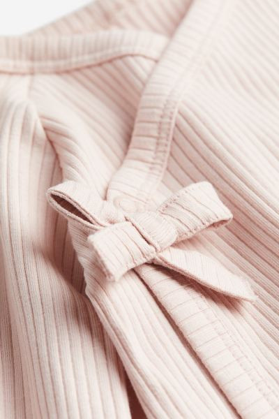 2-piece Cotton Set - Powder pink - Kids | H&M US | H&M (US + CA)