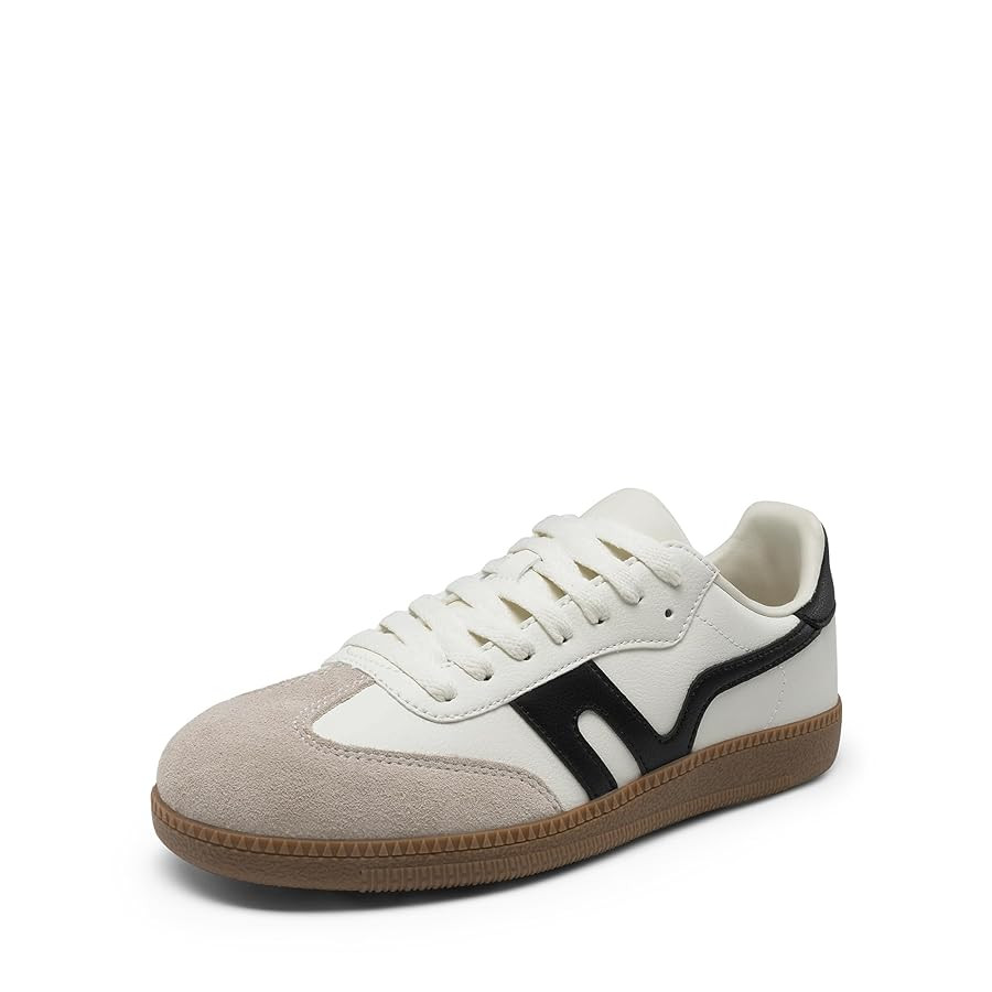 DREAM PAIRS womens Women's Walking Nia Lace-up Sneakers | Amazon (US)