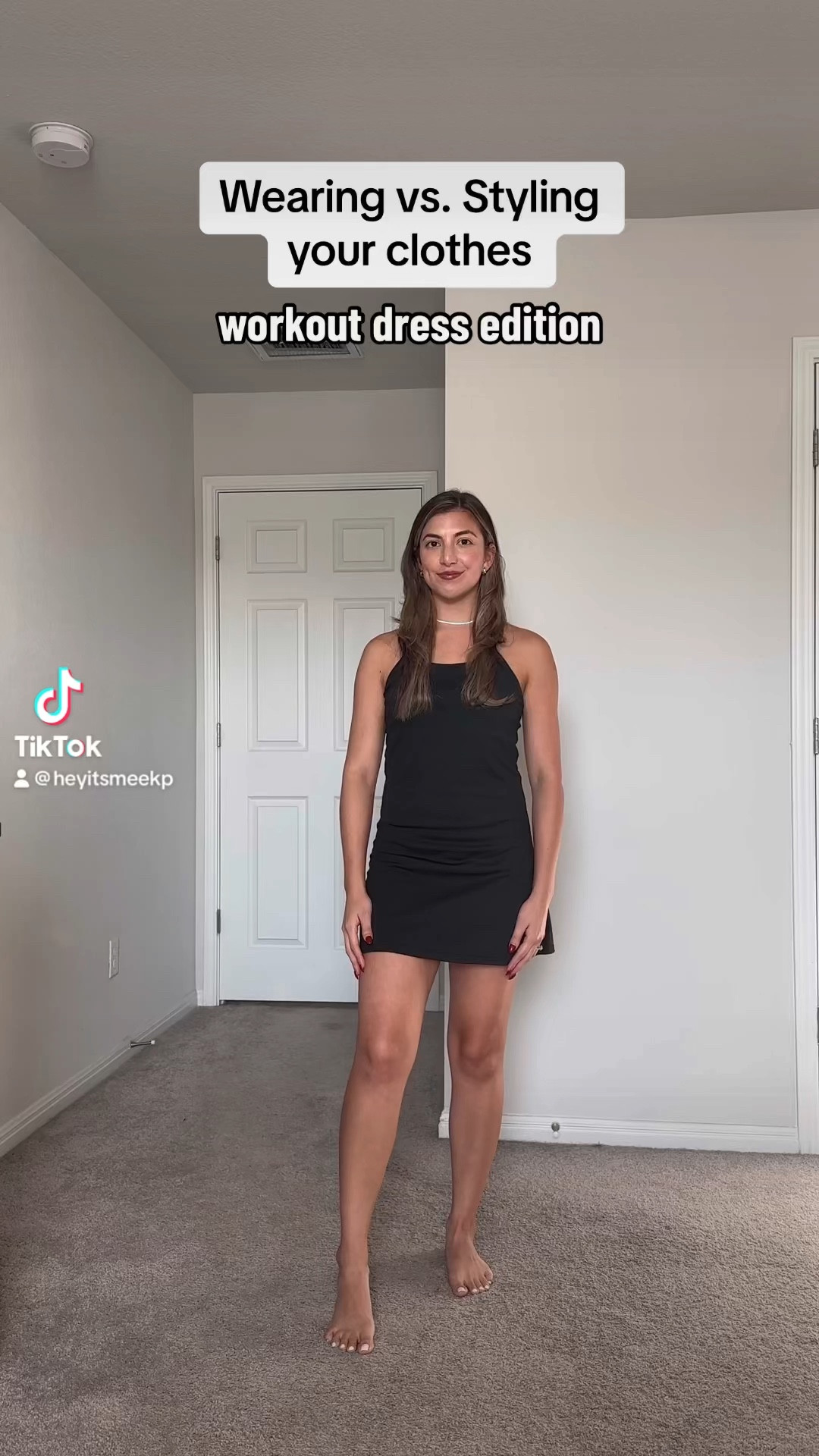 Such an easy summer to fall transitional outfit using this workout dress! I styled it this way for a brunch or easy date night look!

#LTKstyletip #LTKfindsunder50 #LTKSeasonal