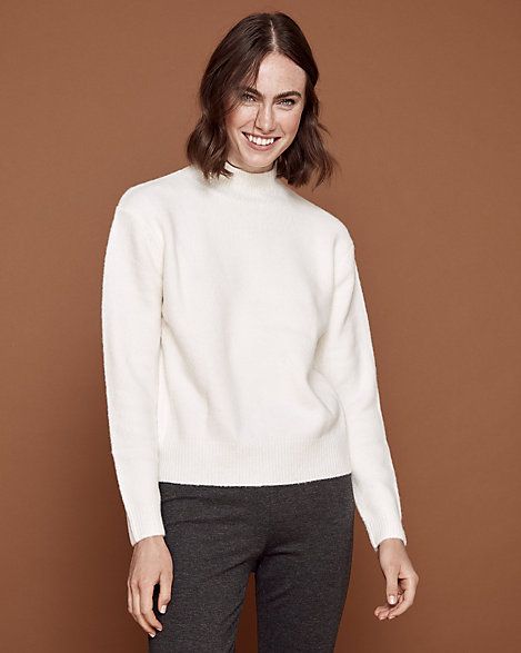 Knit Mock Neck Sweater
		STYLE: 382263 | Le Chateau Stores Inc.