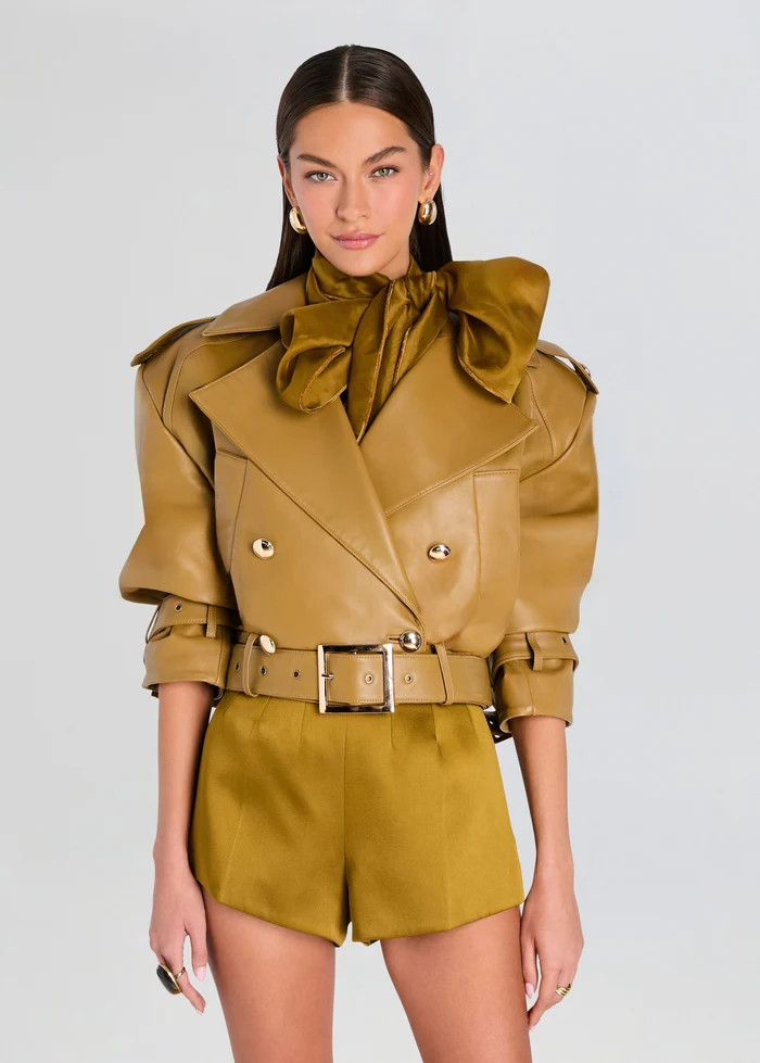 Malene Leather Jacket | Retrofete