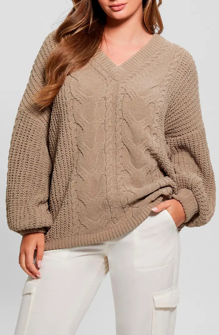Aki Cable Knit Cardigan | Nordstrom