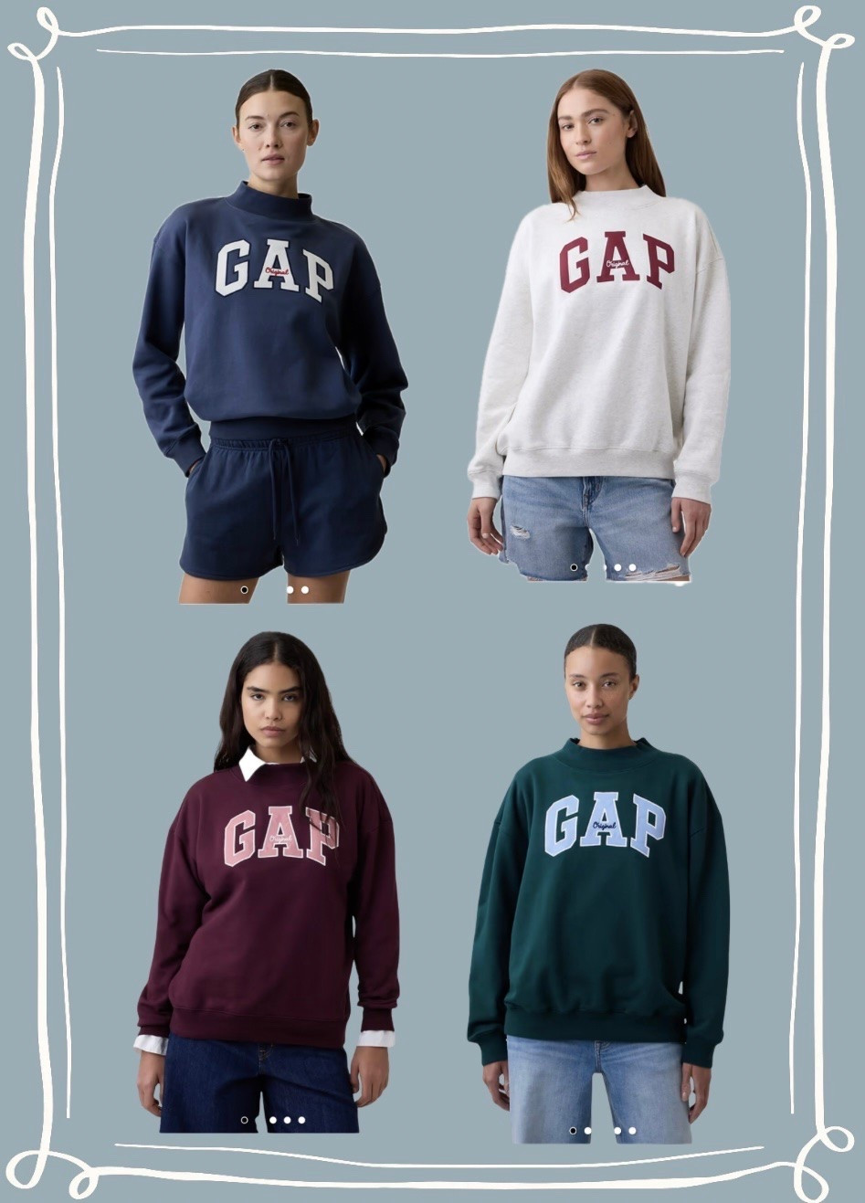 As a certified sweatshirt addict, I have to say I am absolutely in love with this one! It’s perfectly oversized, I love the mock neck, and it has beautiful stitched on lettering. It’s also very lightweight, and it a perfect transitional piece for the upcoming fall season. It’s currently on sale, and you can use code GFSUMMER for an extra 20% off + free shipping!

#gap #perfectsweatshirt #comfyclothing #womensclothing

#LTKgrwm #LTKSeasonal #LTKMidsize