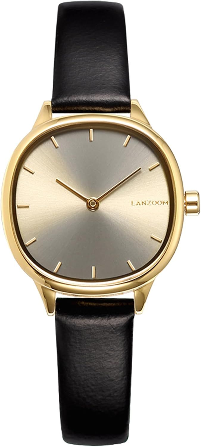 LANZOOM Retro Women's Quartz Watch - Stainless Steel case,Gold Filled, Ideal Gift for Holidays an... | Amazon (US)