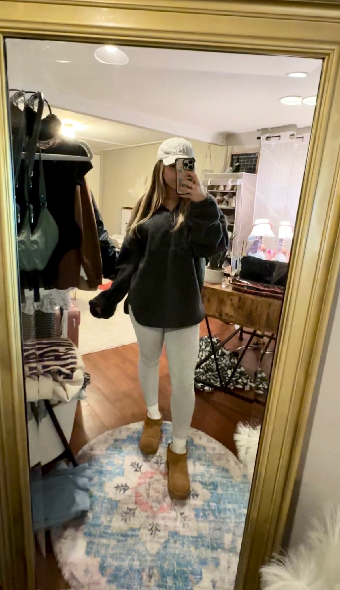 The old navy Sherpa quarter zip I was talking about on my tiktok!! 🤍 so comfy my new fav thing ever

#LTKHoliday #LTKsalealert #LTKSeasonal