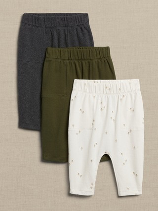 Essential SUPIMA® Pant 3-Pack for Baby + Toddler | Gap (US)
