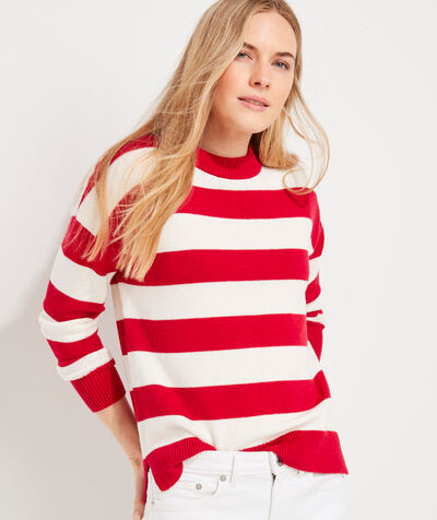 Open-Knit Crew Sweater | vineyard vines