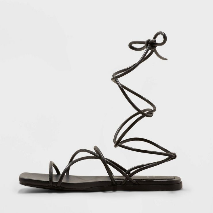 Women's Meena Lace-Up Sandals - A New Day™ | Target