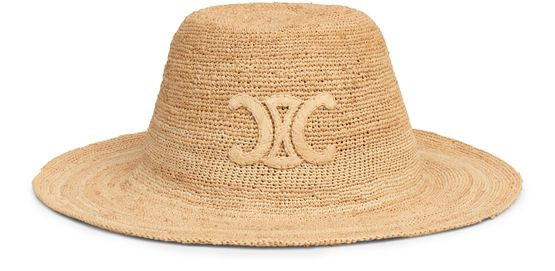 Triomphe hat in raffia | 24S US