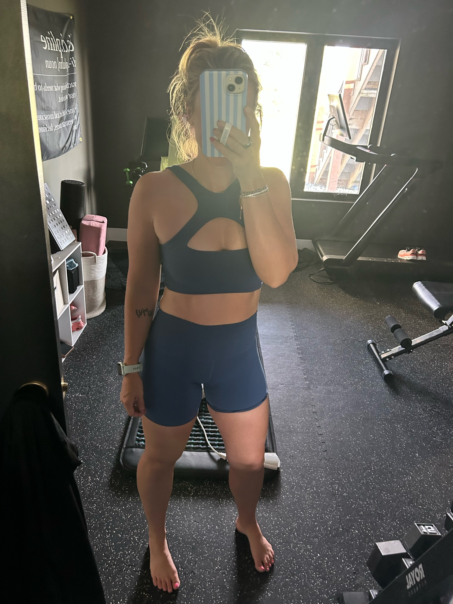 @lululemon set for leg day + core work✔️
bra size S/M
shorts size 6, 6” 

#LTKfitnessgoals #LTKmorningroutine #LTKActive