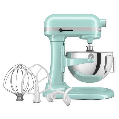 KitchenAid 5.5 Quart Bowl-Lift Stand Mixer - KSM55 - Ice | Target