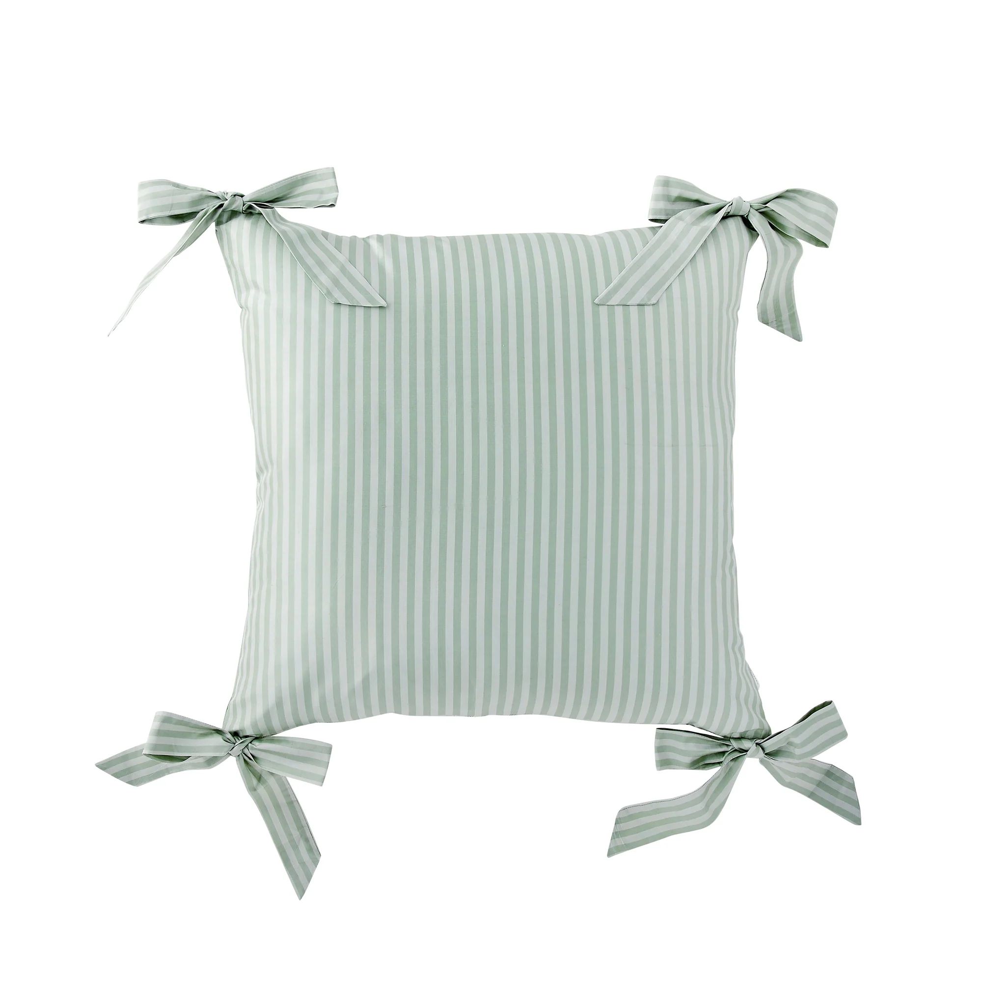 Noelle Bow Pillow in Wintergreen | Caitlin Wilson Design