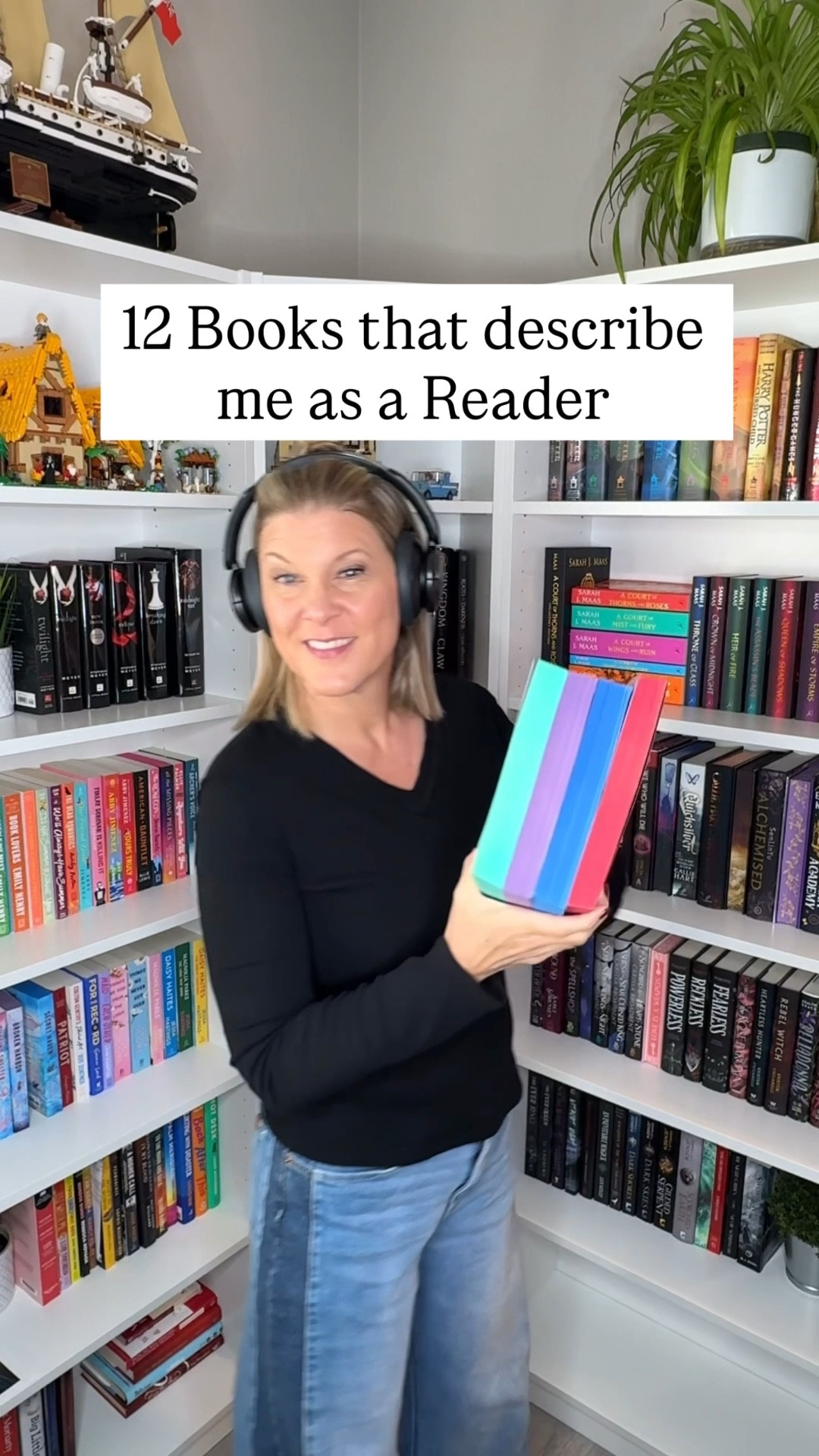 12 Books that describe me as a reader! 

Give me all the ROMANCE!! 💝 
Fantasy Romance
Contemporary Romance
Sports Romance
Historical Romance 

❓What’s a book you’d put on your list?

#Bookishtrend #12bookschallenge #bookstagrammer #bookrecs #audiobooka

Fourth wing by Rebecca Yarros, throne of glass by Sarah j. Maas, when the moon hatched by Sarah Parker, under your spell by Laura wood, secret haven by Catherine Cowles, tartan love by Nicole Van, A Forbidden alchemy by Stacey McEwan, ACOTAR, Rewind it back by Liz Tomforde, lady of darkness by Melissa Roehrich 

#LTKmomlife #LTKdayinmylife #LTKselfcare
