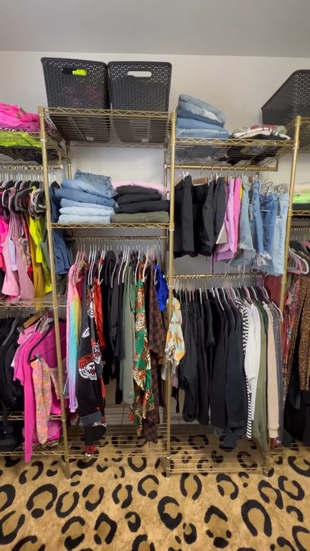 Easy affordable closet racks @hannuh11 

#LTKsalealert #LTKstyletip #LTKhome