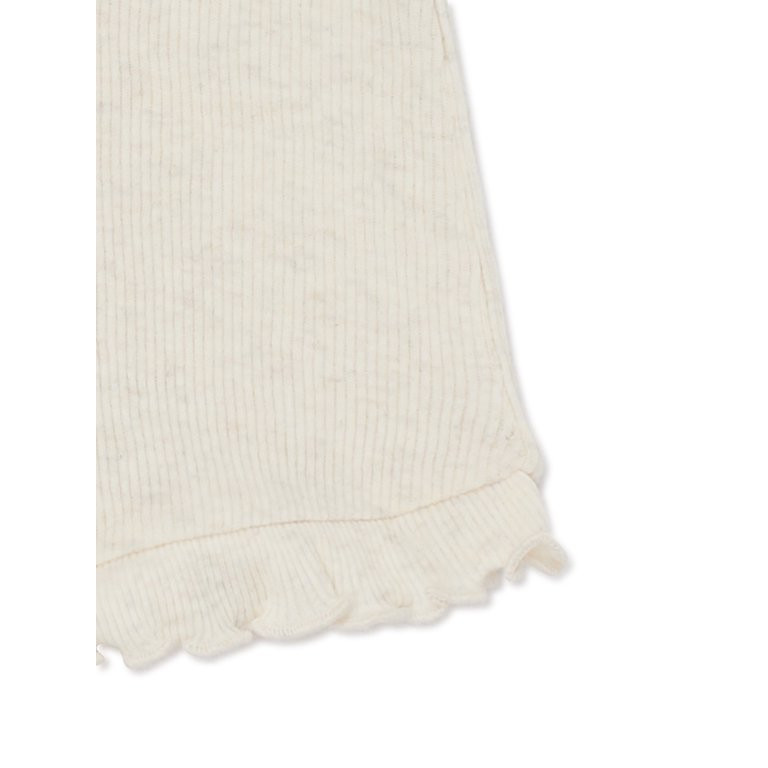 Garanimals Baby Girl Ruffle Edge Solid Shorts, Sizes 0-24 Months | Walmart (US)