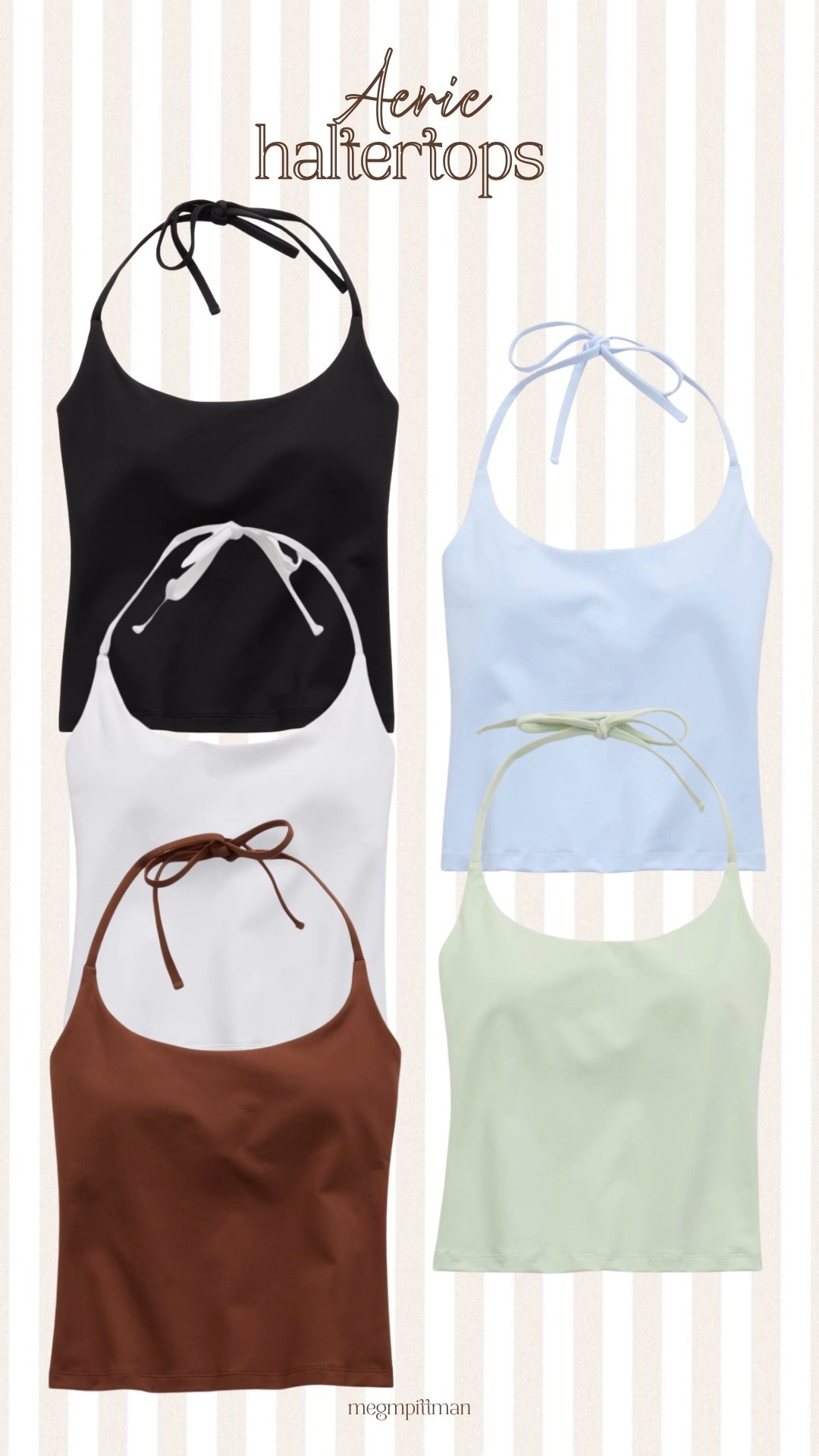 New halter tops at aerie 🫶🏼⭐️

#LTKgrwm #LTKootd #LTKSeasonal