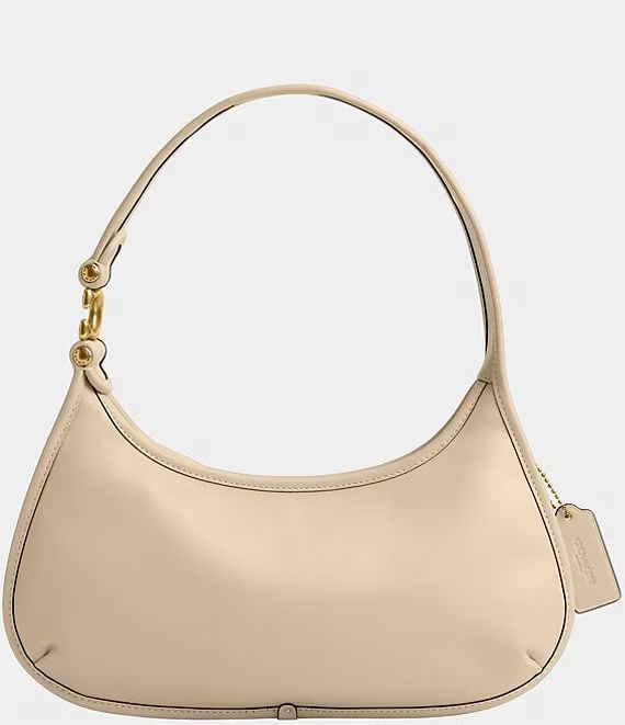 COACH Eve Leather Gold Tone Shoulder Bag | Dillard's | Dillard's