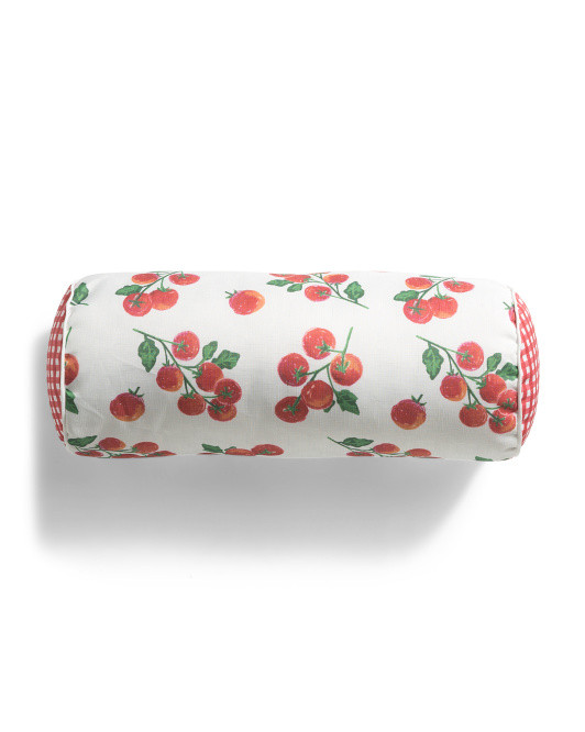 8x20 Truett Tossed Tomatoes Bolster Outdoor Pillow | Throw Pillows | Marshalls | Marshalls
