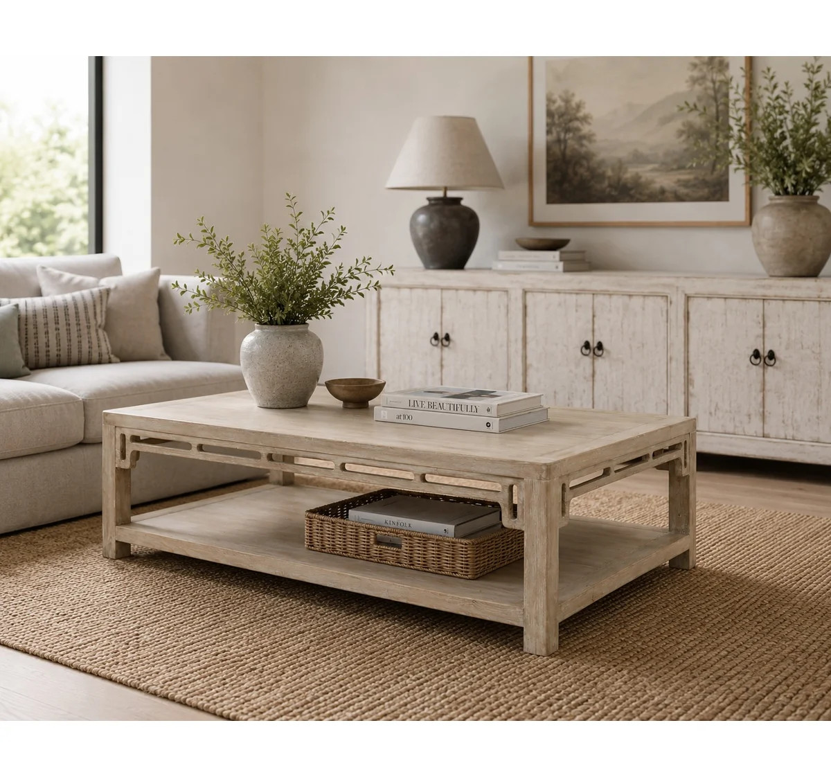 Peking Ming Solid Wood Single Coffee Table | Wayfair North America