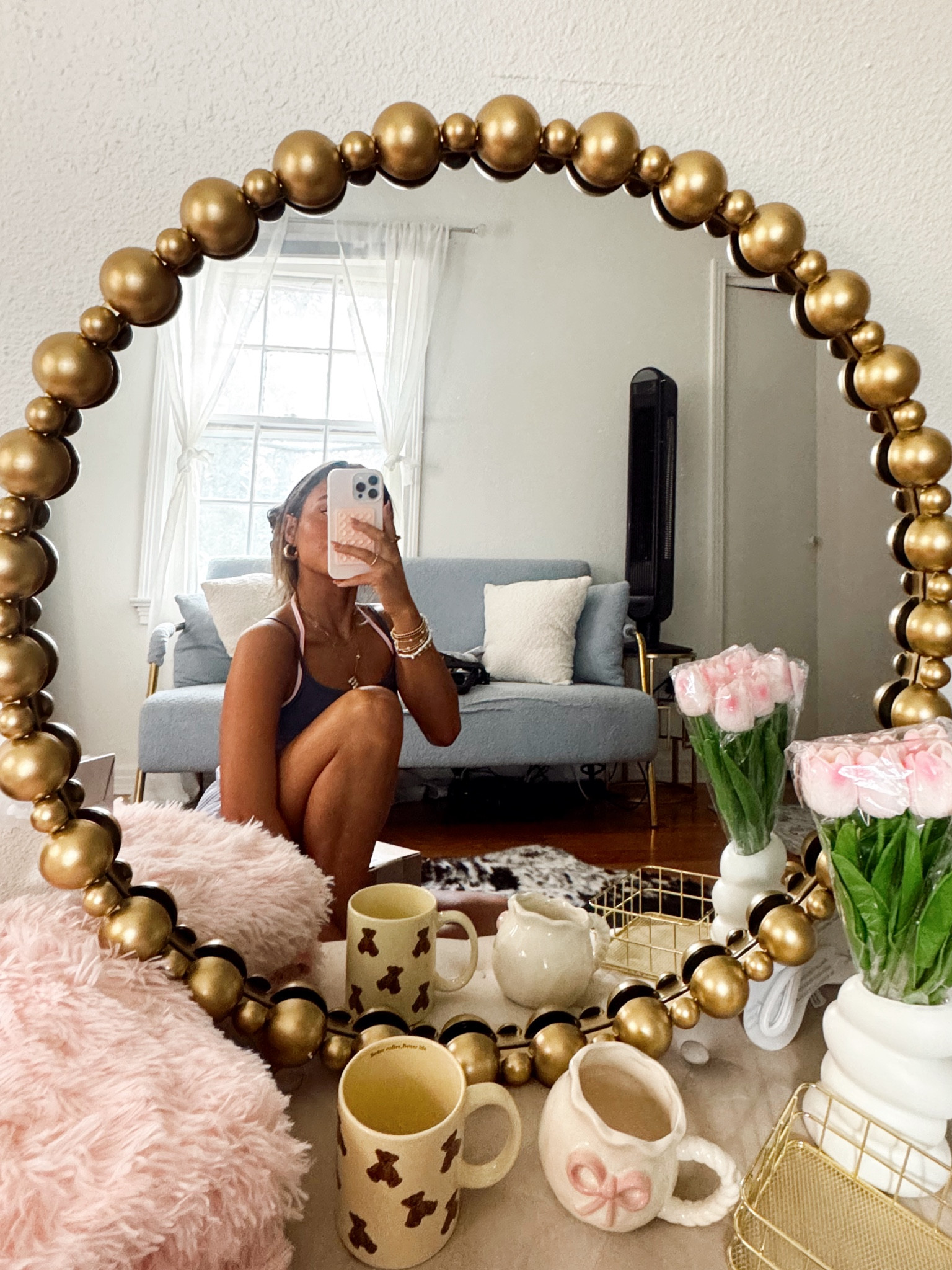 gold orb mirror!!🪞🌷✨ so pretty i love it!!

#LTKHome