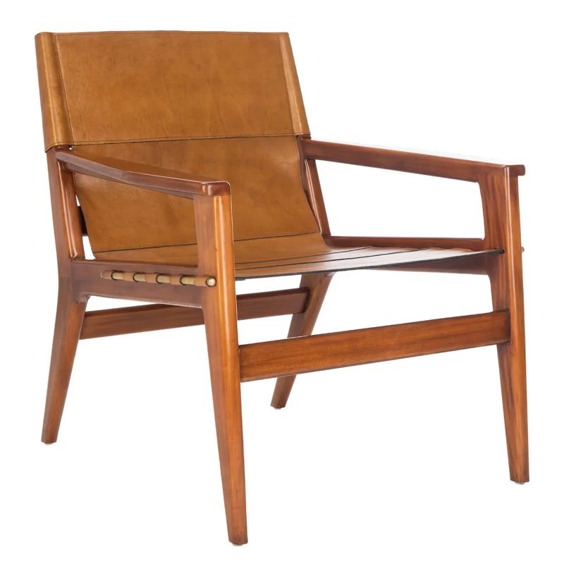 Digby Leather Sling Chair | Wayfair North America