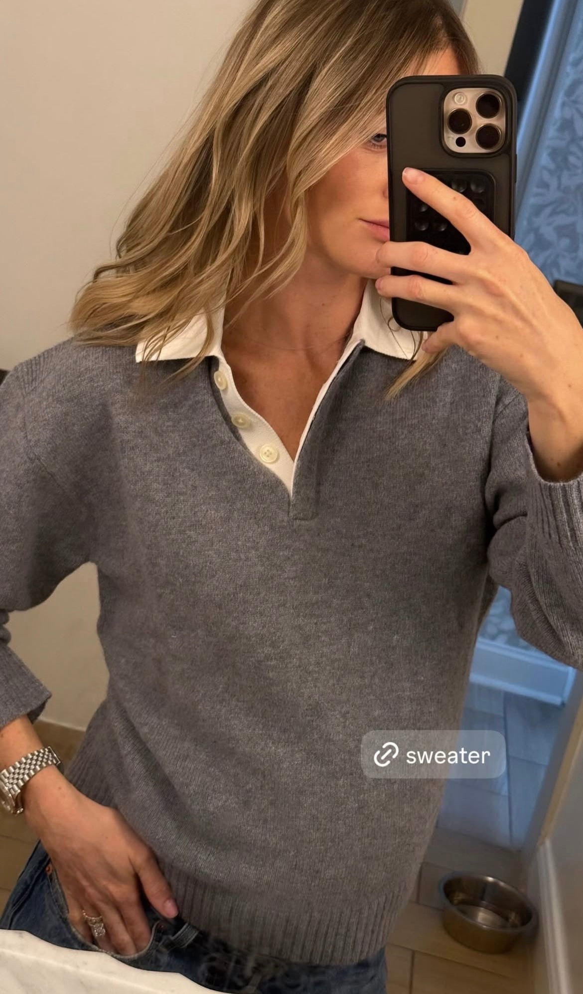 new @J.Crew sweater-polo

#LTKBump #LTKootd #LTKspring