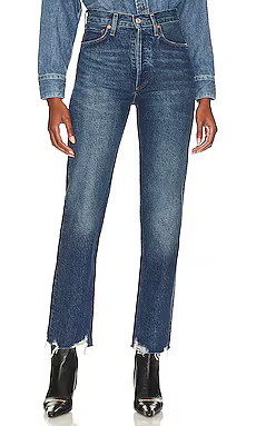 90s Pinch Waist High Rise Straight
                    
                    AGOLDE | Revolve Clothing (Global)