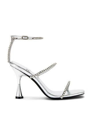Jeffrey Campbell Demonica Sandal in Silver from Revolve.com | Revolve Clothing (Global)