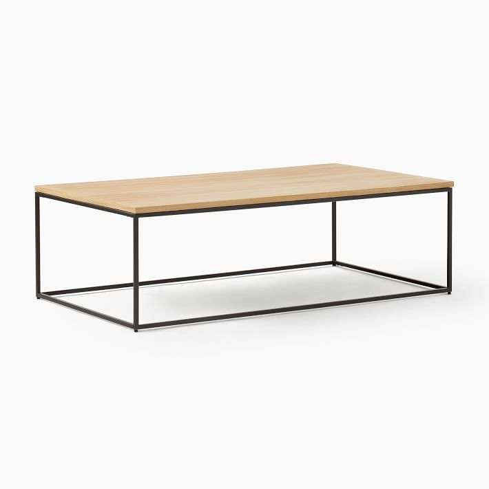 Streamline Rectangle Coffee Table (44"–52") | West Elm (US)