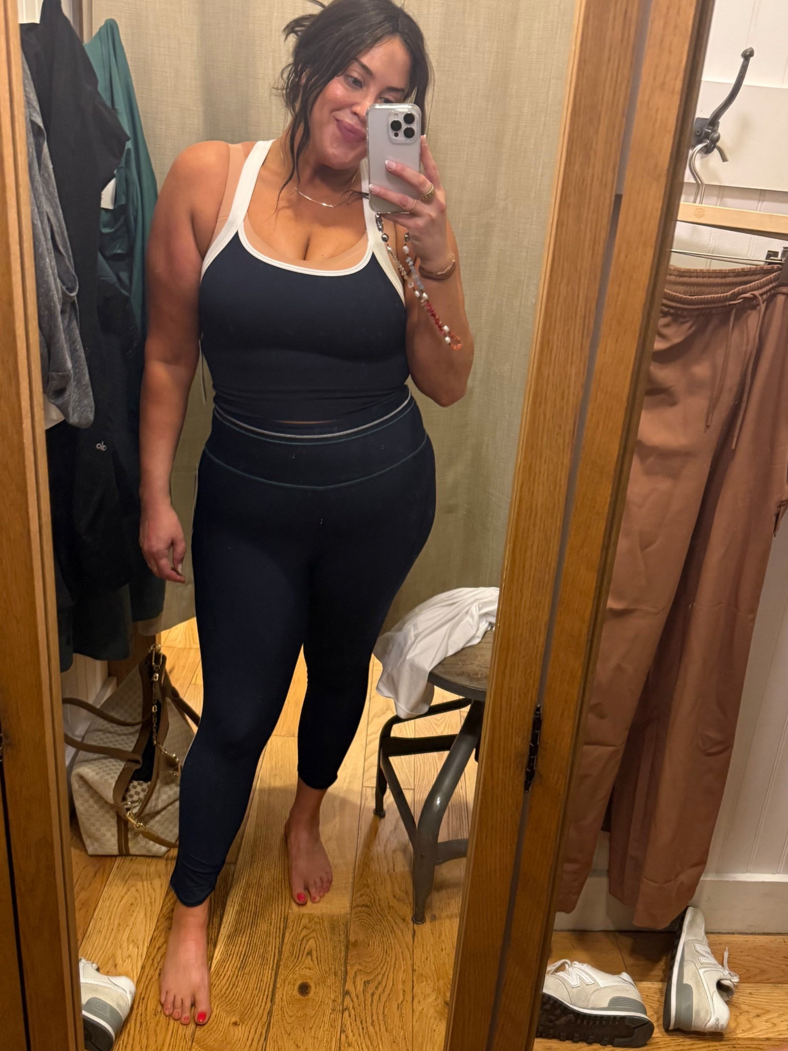 I really like these leggings and this bra top is so cute with this and with tennis skirt. 

#LTKFindsUnder100 #LTKSaleAlert #LTKFindsUnder50