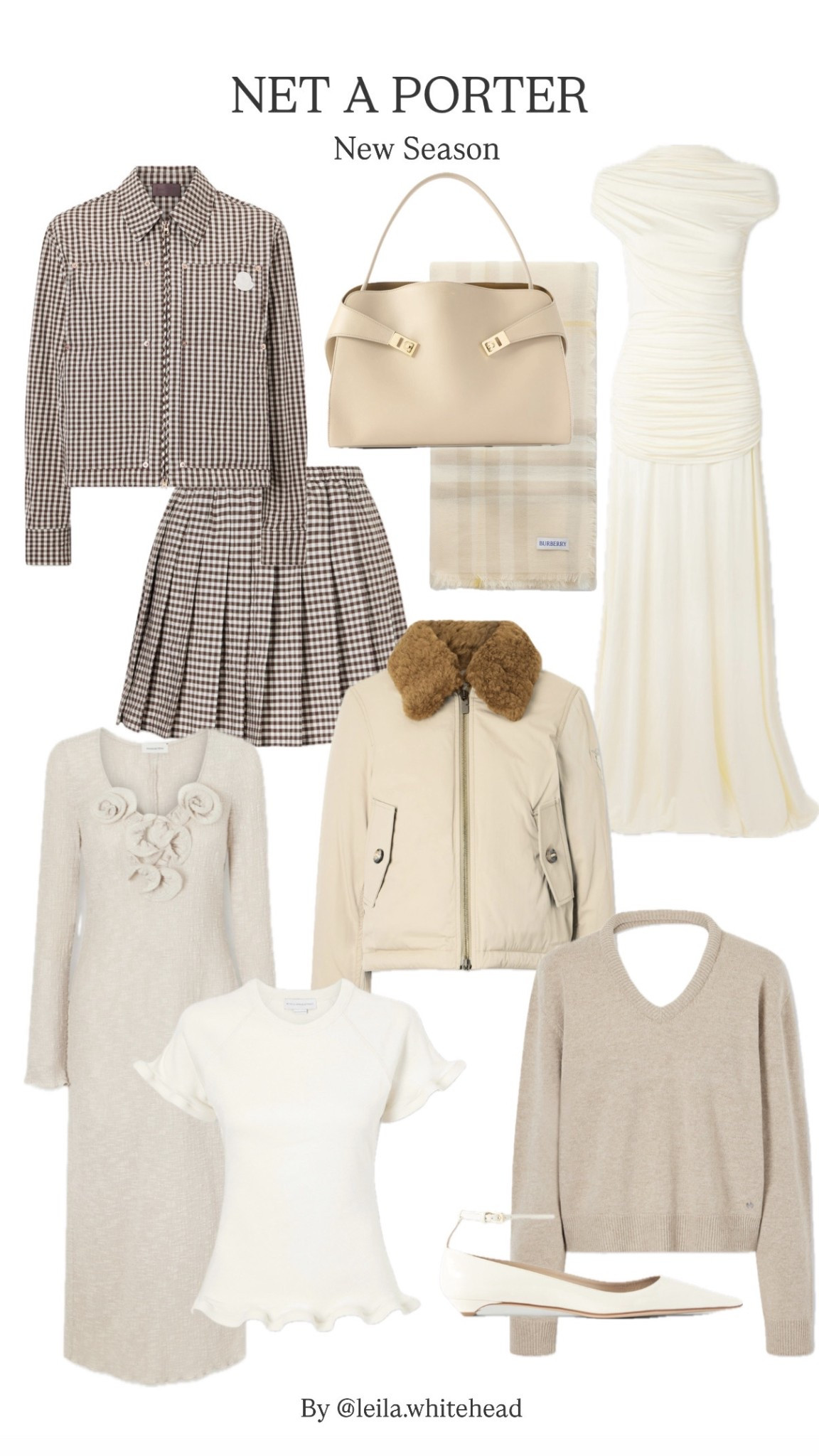 Neutrals, checks and frills are all featured in the new season arrivals from #netaporter 

#LTKluxury #LTKeurope #LTKuk


#LTKSeasonal #LTKootd