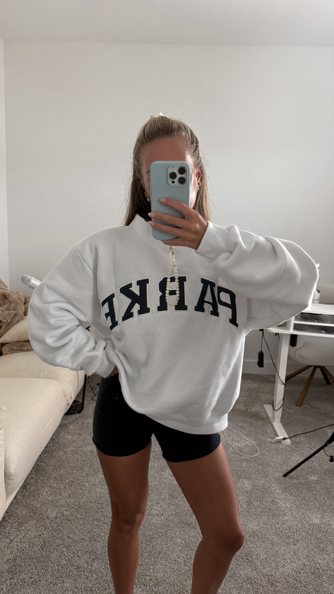 New Parke mockneck paired with FPMovement navy running shorts! 

Small in shorts. Went with L/XL in the mockneck for an oversized look. 

Parke varsity mockneck, Parke og mockneck, running shorts, athleisure, 



#LTKActive