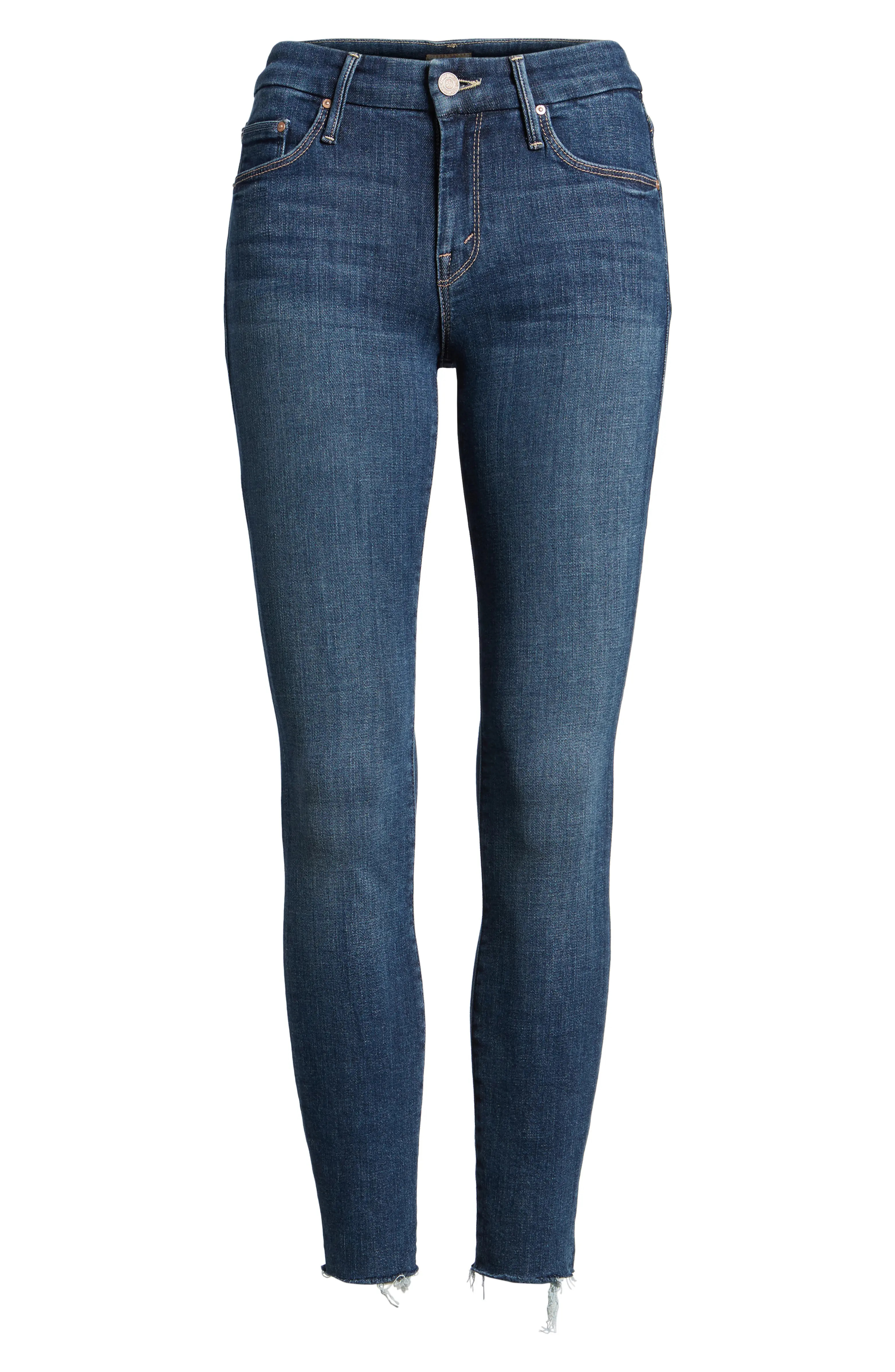 The Looker Frayed Ankle Jeans | Nordstrom