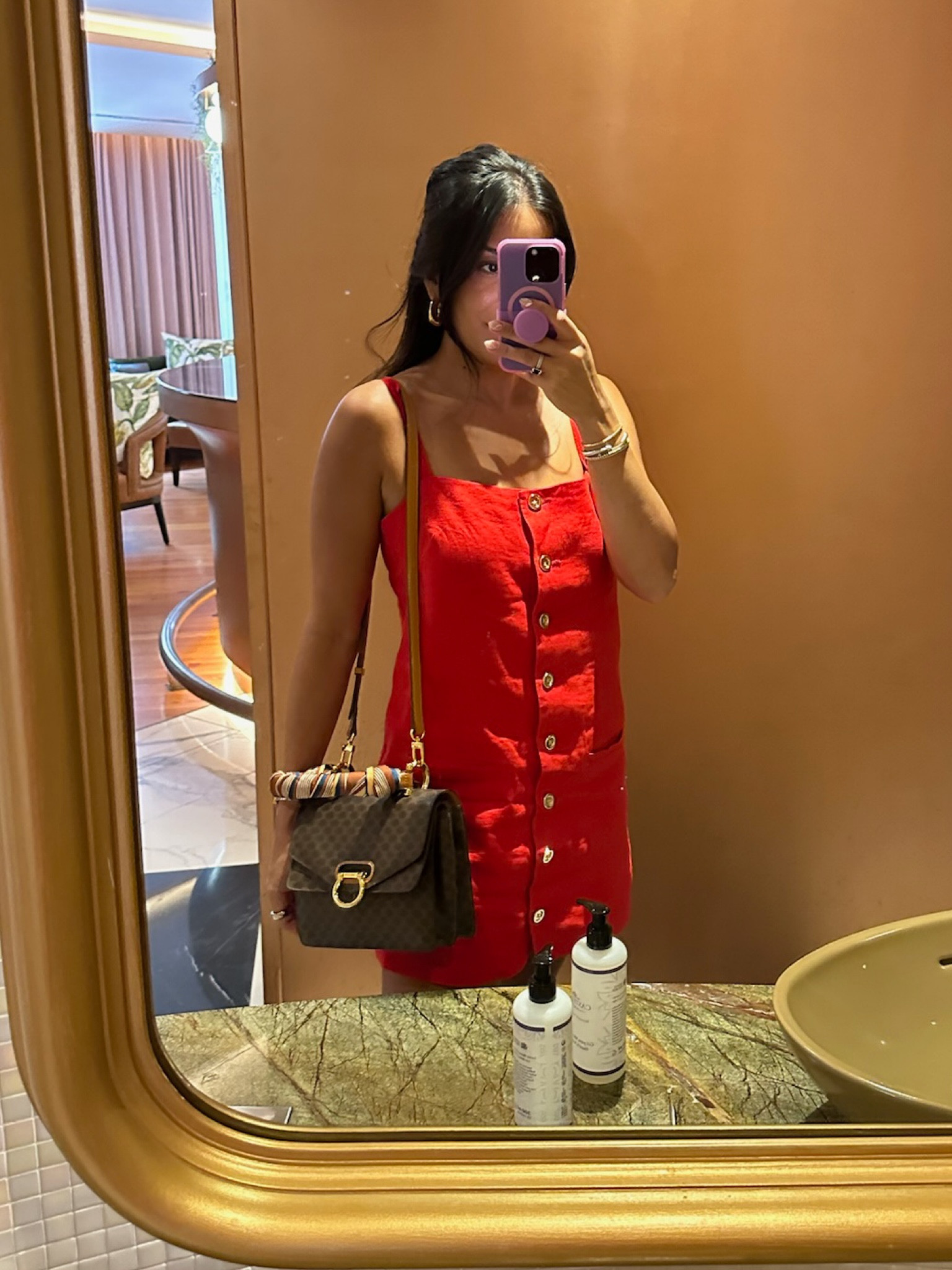 SALE ALERT 🚨 

J. Crew linen dress - runs very big, I’m wearing a small and wish I would have sized down one. 

Linen, very breezy/cool, bright red, so chic!

#LTKStyleTip #LTKFindsUnder50 #LTKSaleAlert