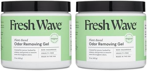 Fresh Wave Odor Removing Gel, 15 oz., Pack of 2 - Odor Absorbers for Home, Safer Odor Relief, Nat... | Amazon (US)