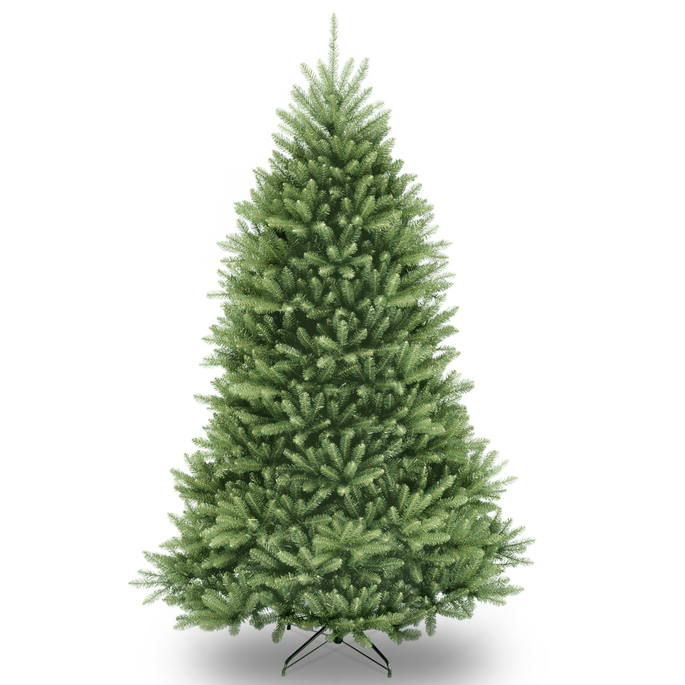 National Tree Company 6 ft Unlit Dunhill Fir Artificial Full Christmas Tree, 1,430 Tips, Includes... | Amazon (US)