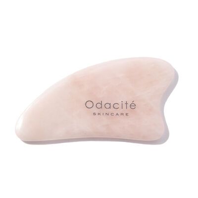 Crystal Contour Gua Sha Rose Quartz Beauty Tool | Space NK (EU)