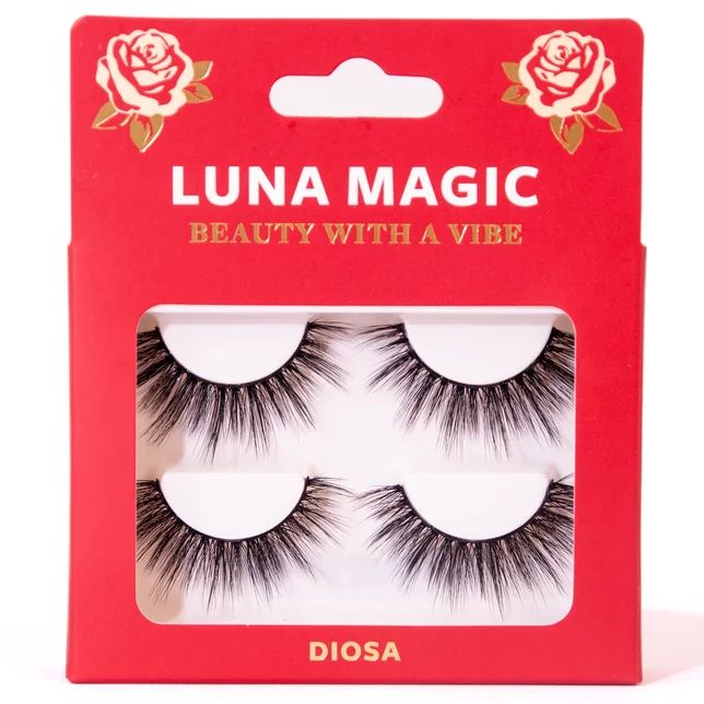Luna Magic Faux Mink Lashes, 2 Pairs, Diosa - Walmart.com | Walmart (US)
