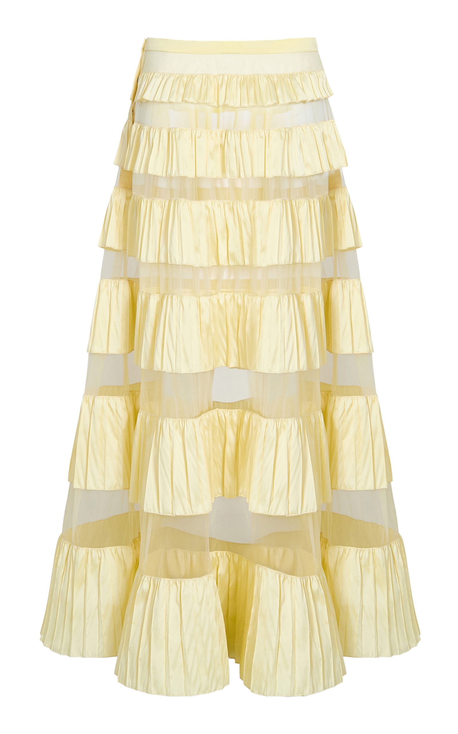Xorina Tiered Mesh Skirt | Moda Operandi (Global)