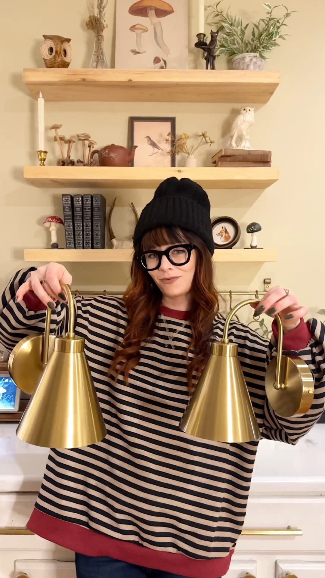 Witchy kitchen spring decor! I am obsessed with these new wireless battery operated sconces — they’re a must!! It’s giving practical magic. 

#LTKSeasonal #LTKHome #LTKStyleTip