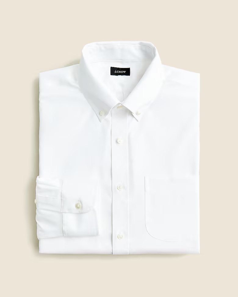 Bowery wrinkle-free dress shirt with button-down collar | J. Crew US