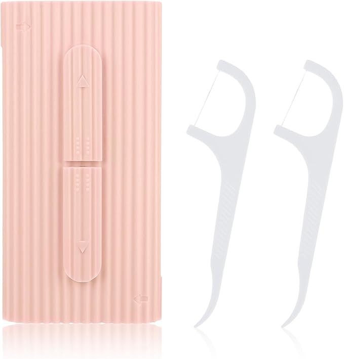 WLLHYF Portable Dental Floss Case Automatic Dental Floss Pick Organizer Case Travel Flosser Dispe... | Amazon (US)
